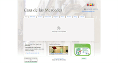 Desktop Screenshot of casadelasmercedes.com